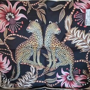 1 Leopard pillow cover w/ print on both sides & side zipper. 20 x 20. Top Seller